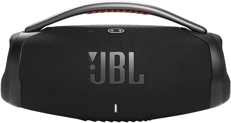 Caixa de som portátil JBL Boombox 3 com som potente e bateria de longa duração